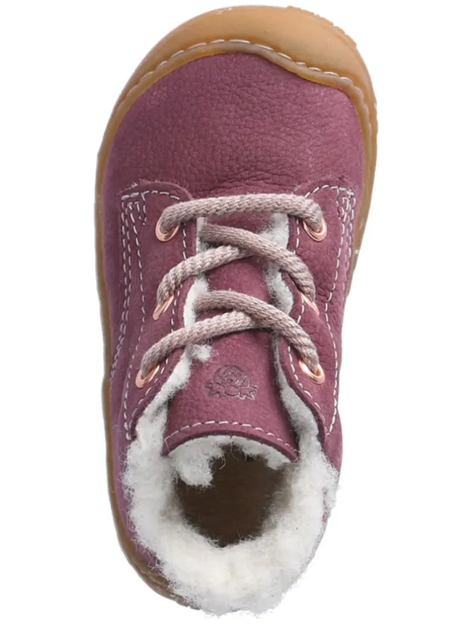 Leder-Lauflernschuhe "Colin" in Lila