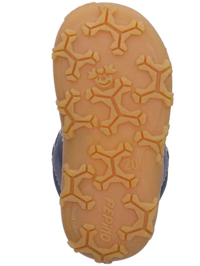 Leder-Lauflernschuhe "Colin" in Dunkelblau