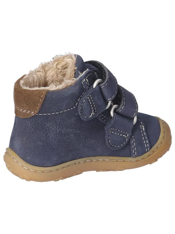 Leder-Lauflernschuhe "Gedo" in Dunkelblau