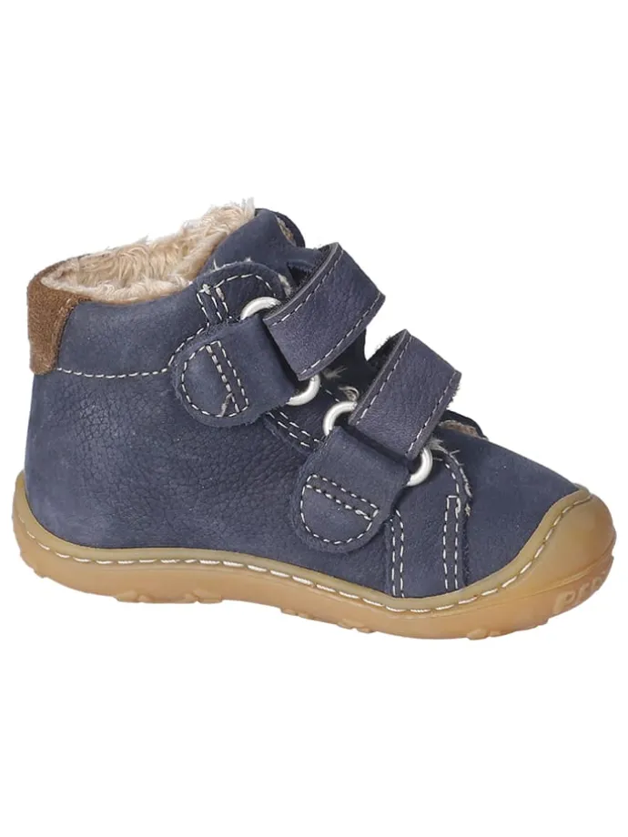 Leder-Lauflernschuhe "Gedo" in Dunkelblau