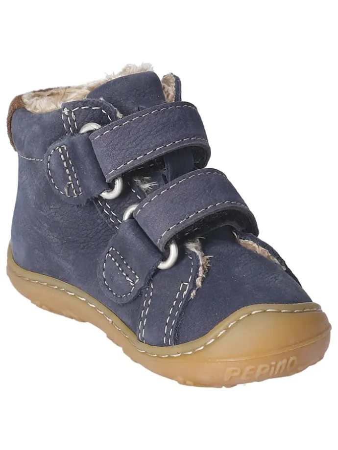 Leder-Lauflernschuhe "Gedo" in Dunkelblau