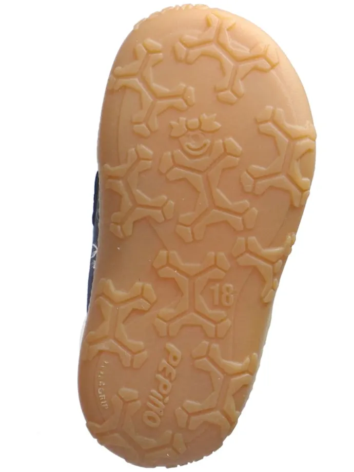 Leder-Lauflernschuhe "Gedo" in Dunkelblau