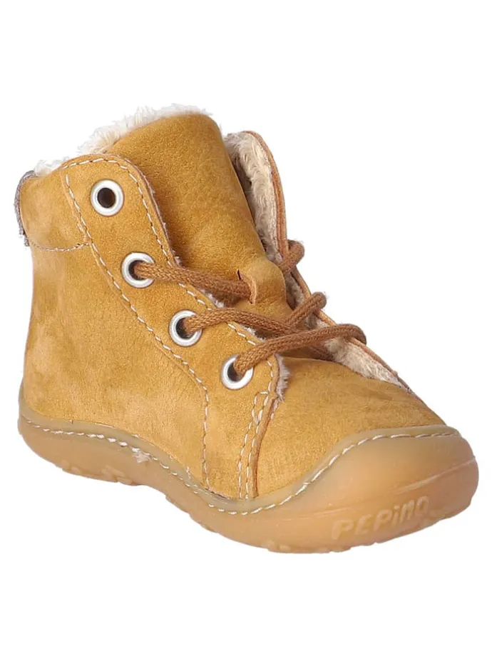 Leder-Lauflernschuhe "Georgie" in Hellbraun