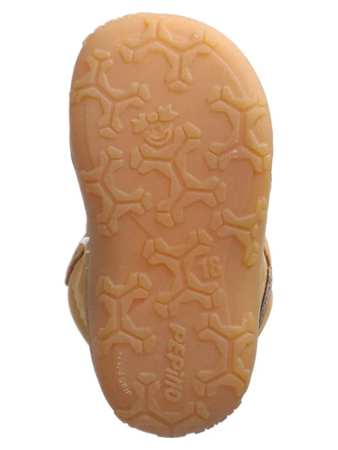 Leder-Lauflernschuhe "Georgie" in Hellbraun