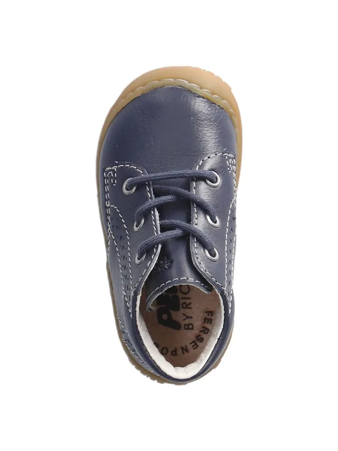 Leder-Lauflernschuhe "Kelly" in Blau