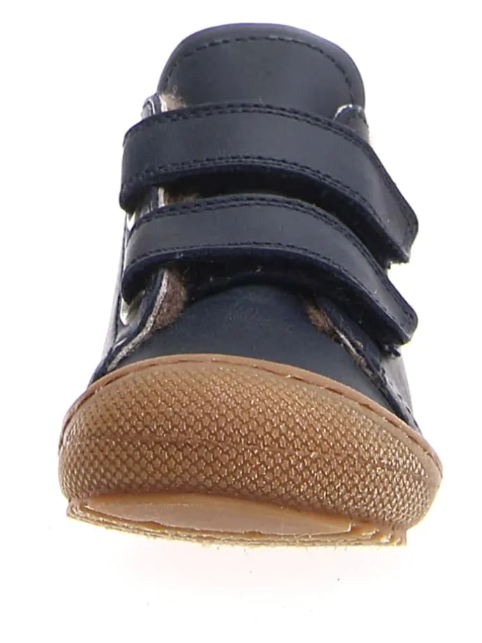 Leder-Lauflernschuhe "Racoon" in Dunkelblau