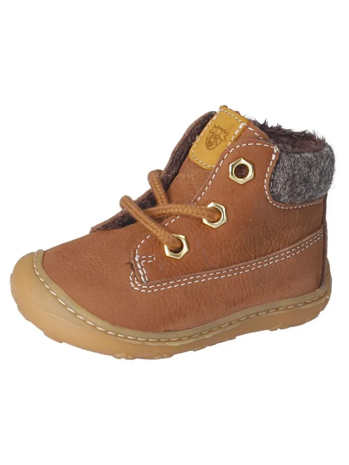Leder-Lauflernschuhe "Tary" in Hellbraun