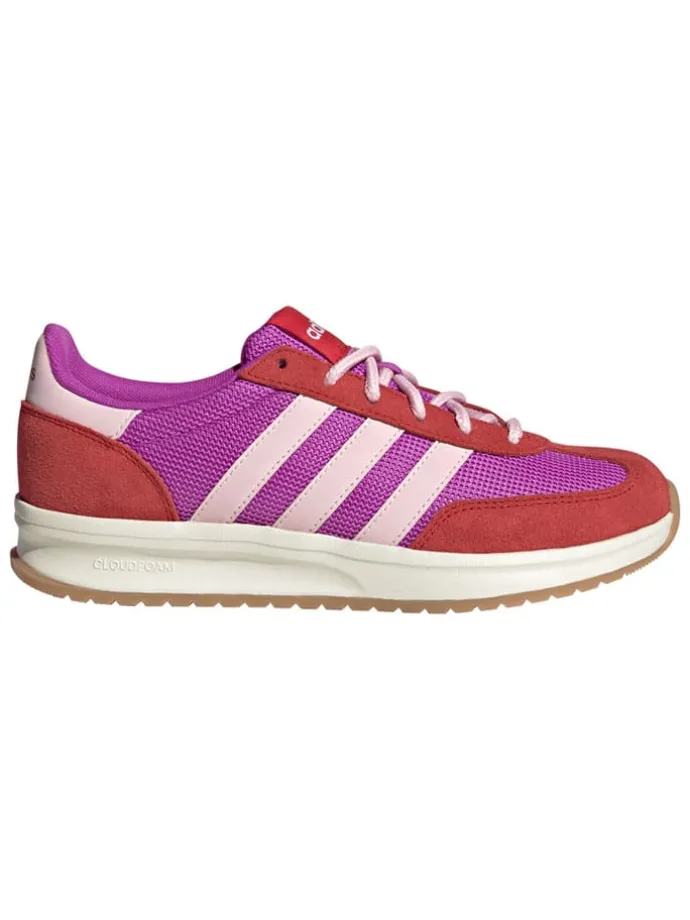 Leder-Laufschuhe "RUN 70s" in Lila/ Rot
