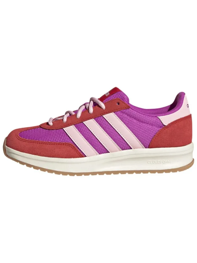 Leder-Laufschuhe "RUN 70s" in Lila/ Rot
