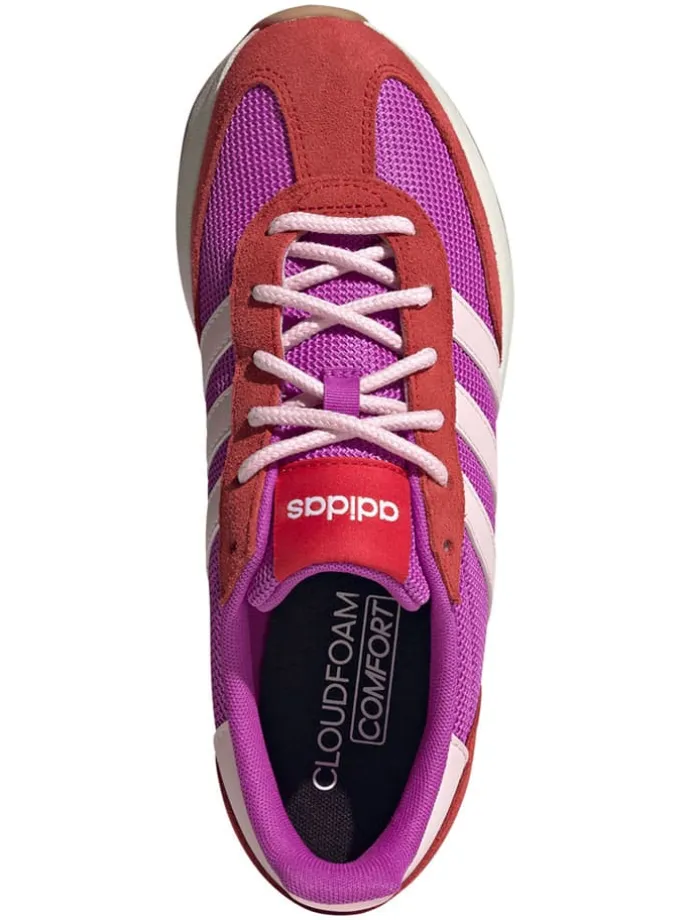 Leder-Laufschuhe "RUN 70s" in Lila/ Rot