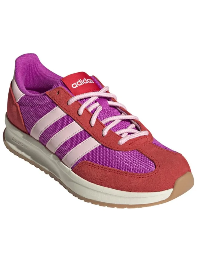 Leder-Laufschuhe "RUN 70s" in Lila/ Rot