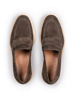Leder-Mokassins