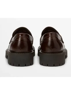 Leder-Mokassins