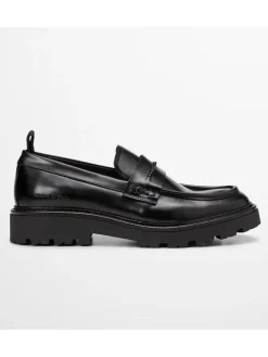 Leder-Mokassins "Phil" in Schwarz
