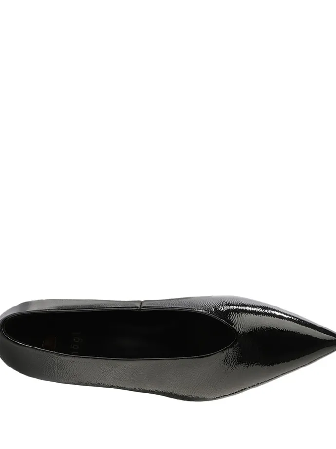 Leder-Pumps "Savanna" in Schwarz