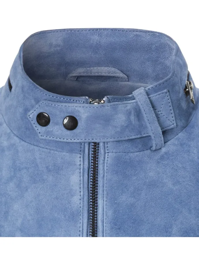 Ledersakko Sebastian in Hellblau