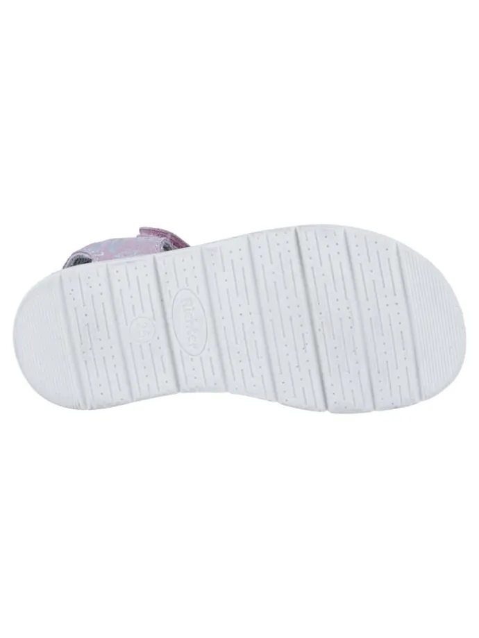 Leder-Sandalen "Sofia" in Lila