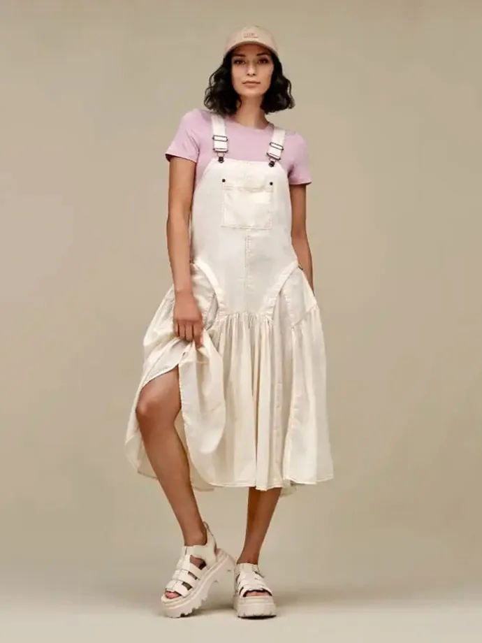 Leder-Sandaletten "Cora" in Creme