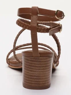Leder-Sandaletten 