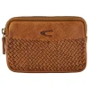 Leder-Schlüsseletui "Wave" in Cognac - (B)11 x (H)8 x (T)2 cm
