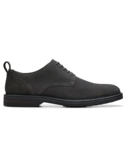 Leder-Schnürschuhe "Aldwin" in Anthrazit