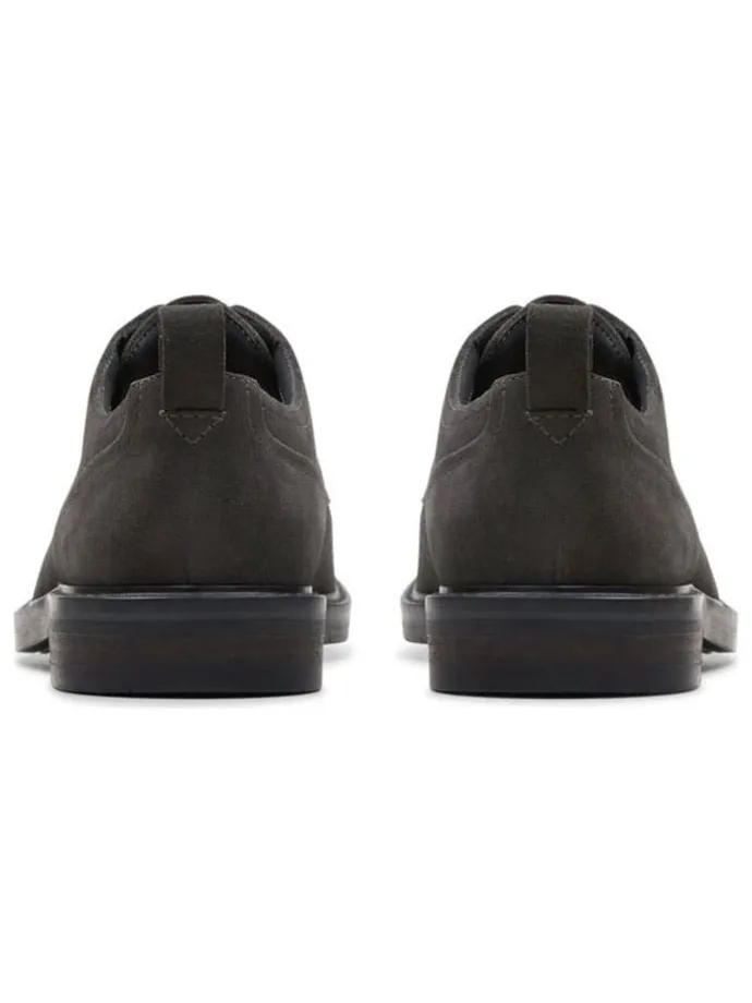 Leder-Schnürschuhe "Aldwin" in Anthrazit