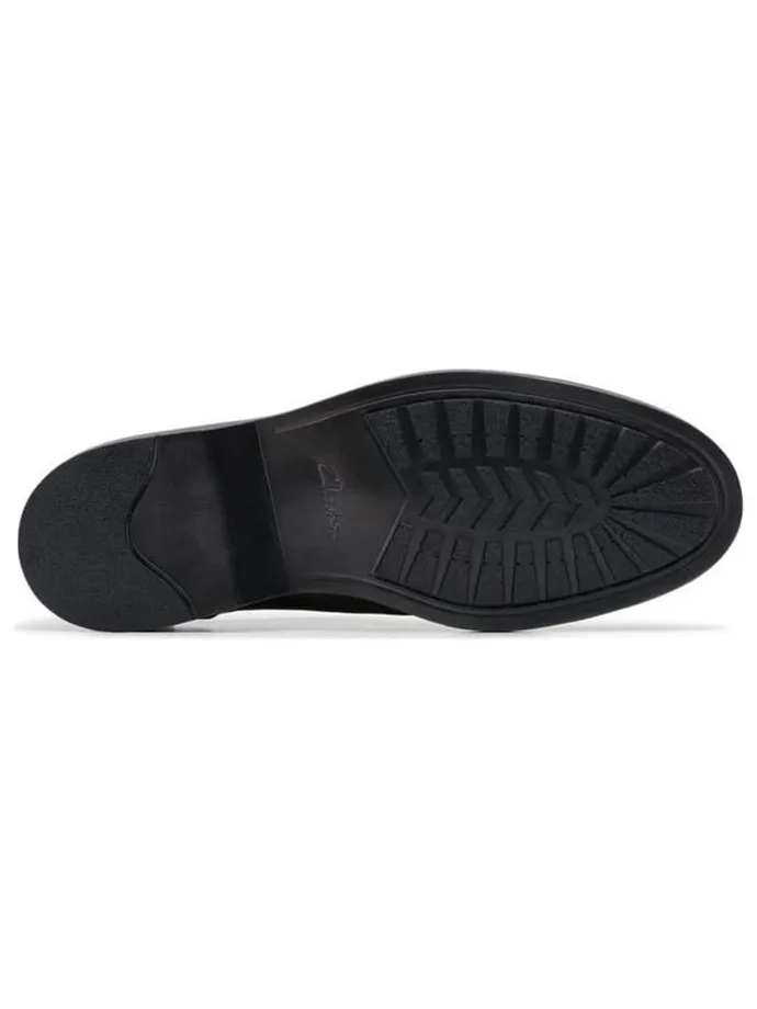 Leder-Schnürschuhe "Aldwin" in Anthrazit