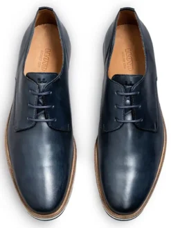 Leder-Schnürschuhe