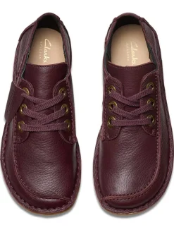 Leder-Schnürschuhe 