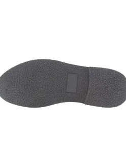 Leder-Schnürschuhe in Braun