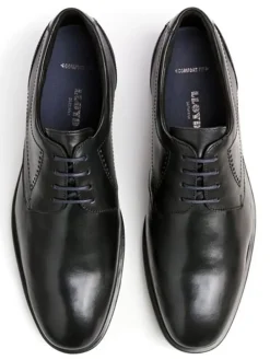 Leder-Schnürschuhe
