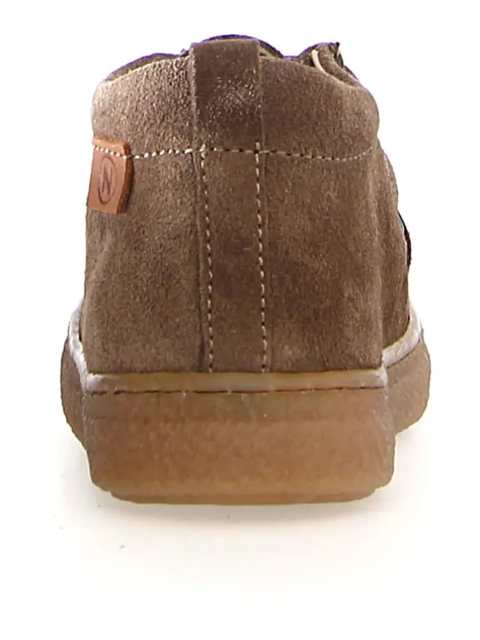 Leder-Schnürschuhe "Kasden" in Dunkelbraun