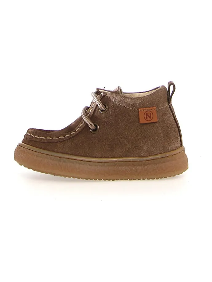 Leder-Schnürschuhe "Kasden" in Dunkelbraun