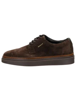 Leder-Schnürschuhe "Kinzoon" in Braun