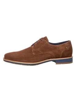 Leder-Schnürschuhe 