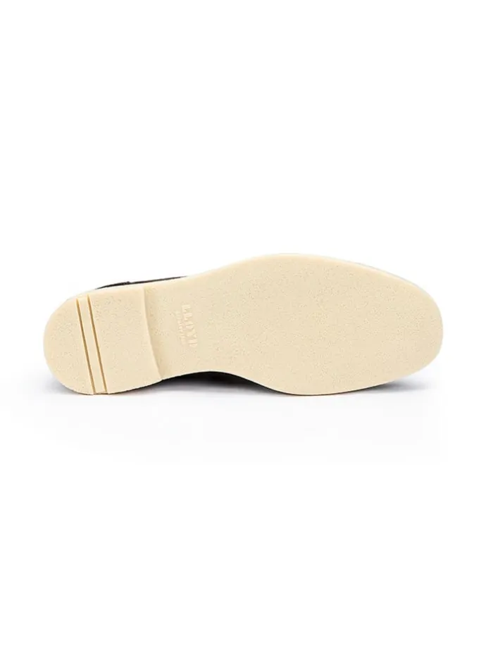 Leder-Schnürschuhe "Liverpool" in Braun