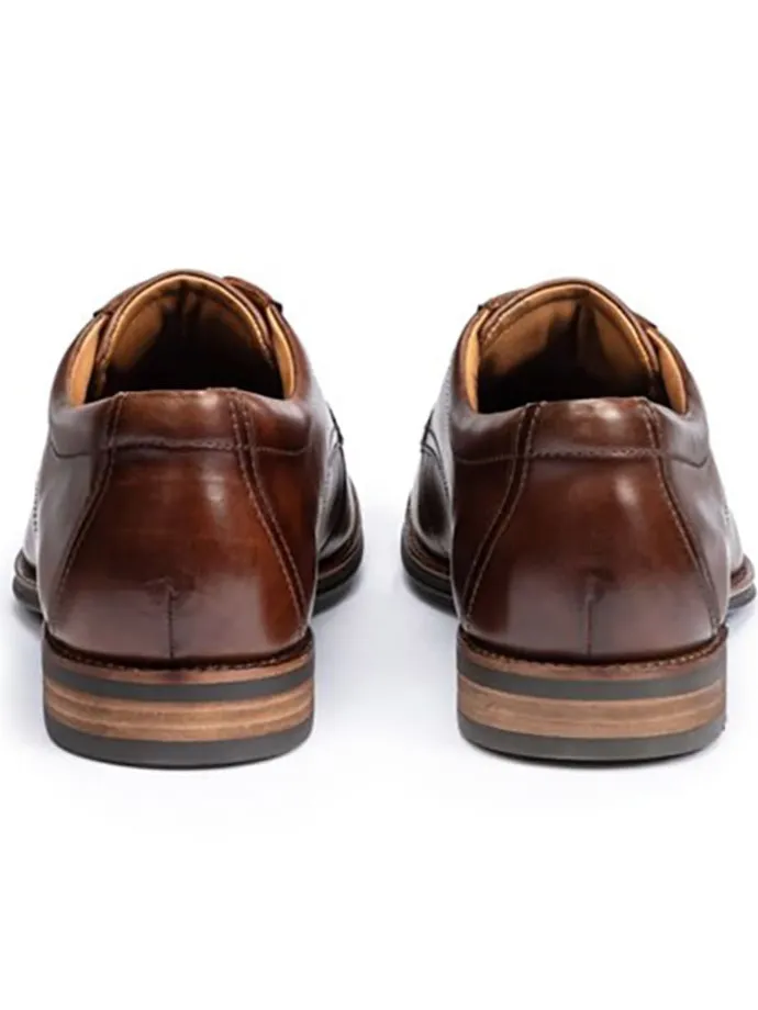 Leder-Schnürschuhe "Mare" in Braun