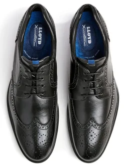 Leder-Schnürschuhe 