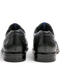 Leder-Schnürschuhe 