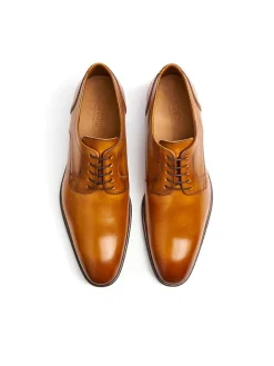 Leder-Schnürschuhe 