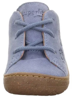 Leder-Schnürschuhe "Saturnus"  in Blau