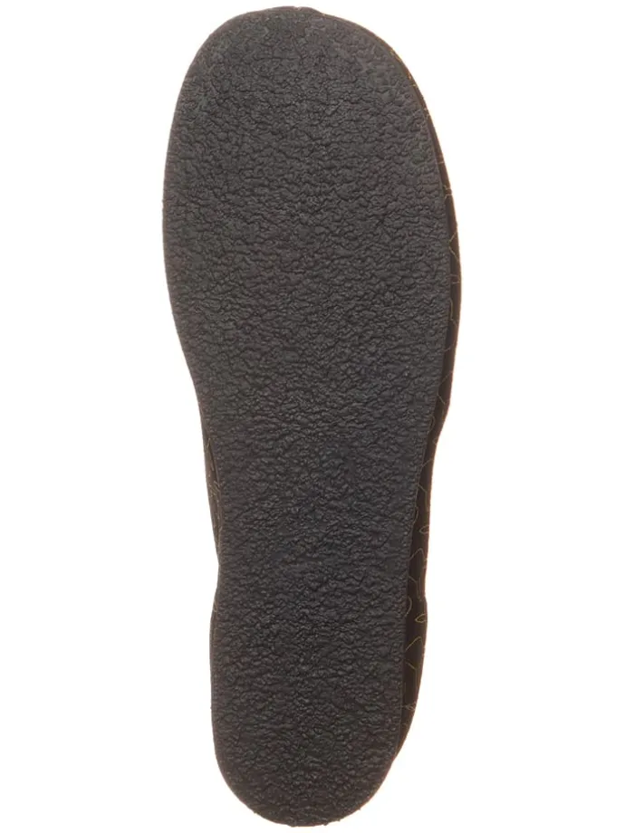 Leder-Schnürschuhe "Wallabee Go" in Schwarz