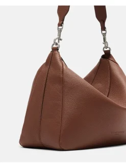 Leder-Schultertasche 