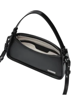 Leder-Schultertasche 