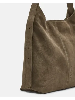 Leder-Schultertasche 