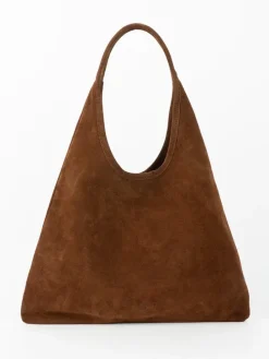 Leder-Schultertasche 