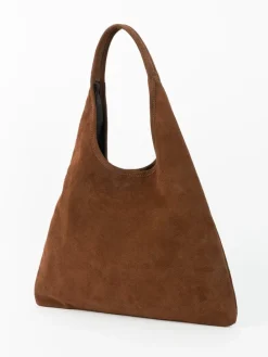 Leder-Schultertasche 