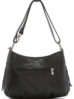 Leder-Schultertasche 