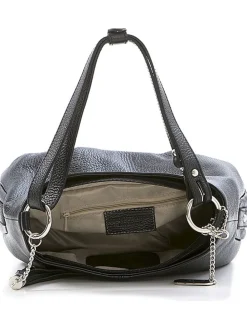 Leder-Schultertasche 
