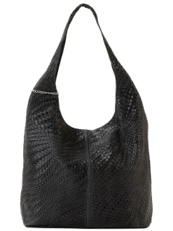 Leder-Schultertasche 